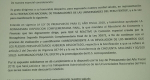 oficio 003-2018-fentup